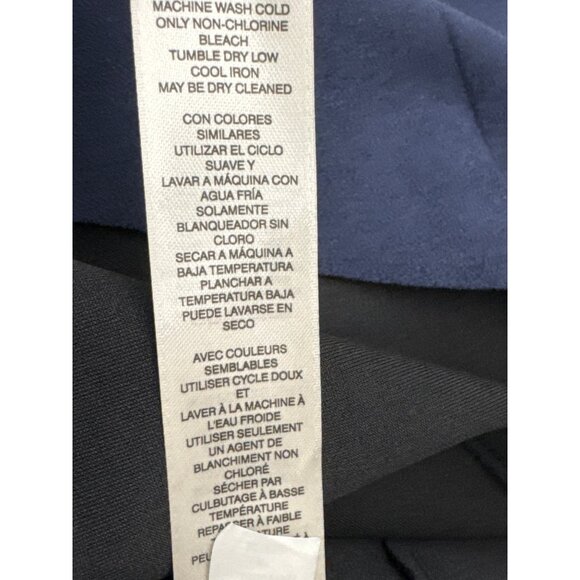 Chico’s Women Navy Long Sleeve Open Front Blazer Size 3 - Picture 8 of 8